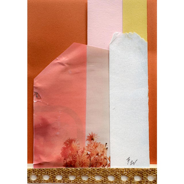 Abstract "Pop Music 13" Original Mixed-Media Collage on Paper by Zac Woodiel For Sale - Image 3 of 9