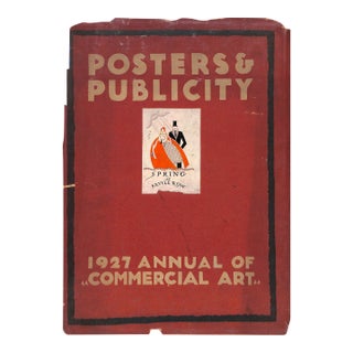 "Posters & Publicity: 1927 Annual of Commercial Art" Harrison, John; Holme, Geoffrey For Sale