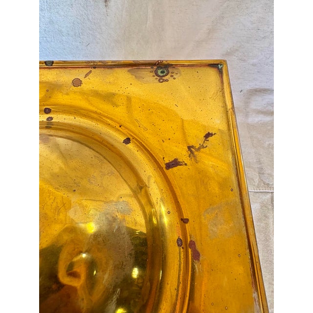 Brass Early 20th Century English Brass Fireplace Box For Sale - Image 8 of 12