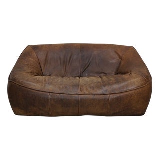 Vintage Dutch Leather Ringo Sofa from Gerard van den Berg, 1970s For Sale