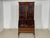 Antique Mahogany Display Cabinet with Secretary, 1880 For Sale - Image 3 of 12