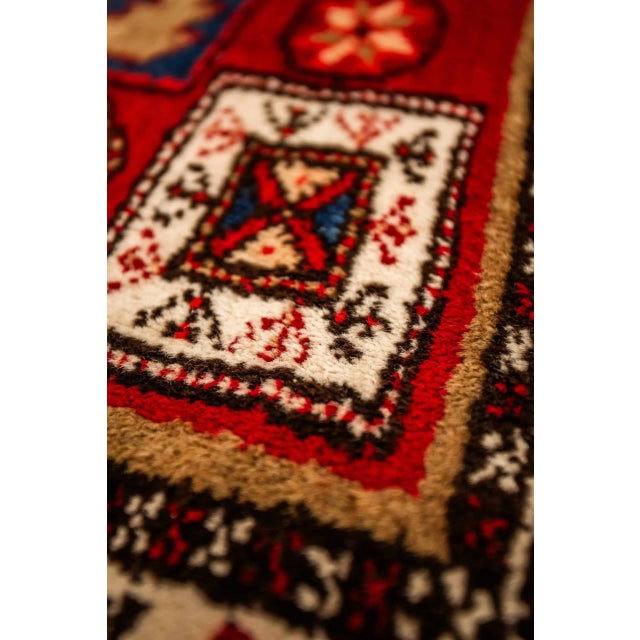 Hand-Knotted Shirvan Rug For Sale - Image 4 of 12