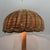 Large French Rattan Floor Lamp with Mushroom Shade For Sale - Image 11 of 15