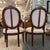 Light Pink Antique French Louis XVI Style Walnut Chairs For Sale - Image 8 of 10