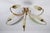 Mid-Century Brass and Glass 5-Arm Sputnik Chandelier, Germany, 1960s For Sale - Image 6 of 12