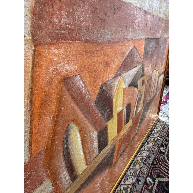 1970s Simon Avissar, Surrealism Painting For Sale - Image 4 of 6