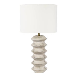 Regina Andrew Nova Wood Table Lamp, White For Sale