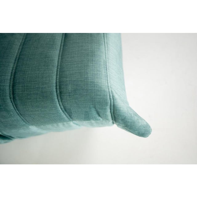 Togo Lounge Chair and Mint Velvet by Michel Ducaroy for Ligne Roset, 1973, Set of 2 For Sale - Image 16 of 18