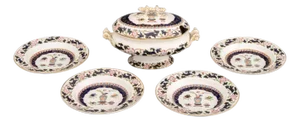 Ashworth Ironstone Tableware, 5 Pcs.