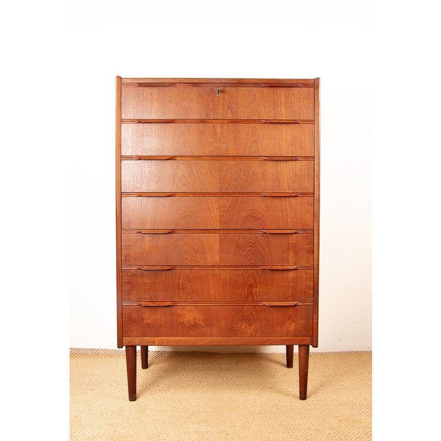 Large Danish Chest of Drawers in Teak by Henning Jørgensen for Fredericia Furniture, 1960 For Sale - Image 4 of 14