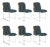 Set of 6 Dining Chairs for Design Institute of America For Sale