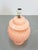 Large Table Lamp in Pink Ceramic from Kostka, 1980 For Sale - Image 3 of 5