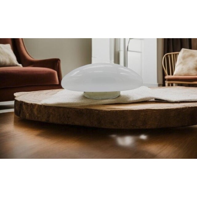 Large "Magnolia" table lamp by Sergio Mazza andf Giuliana Gramigna for Quattrifolio, circa 1971, extremely clean and...