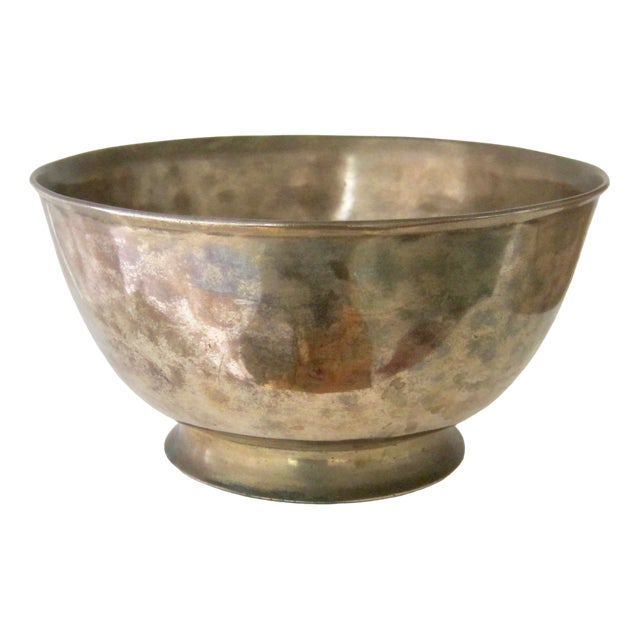 Large Bronze Bowl by Architect Geoffrey Bawa, 1970s For Sale