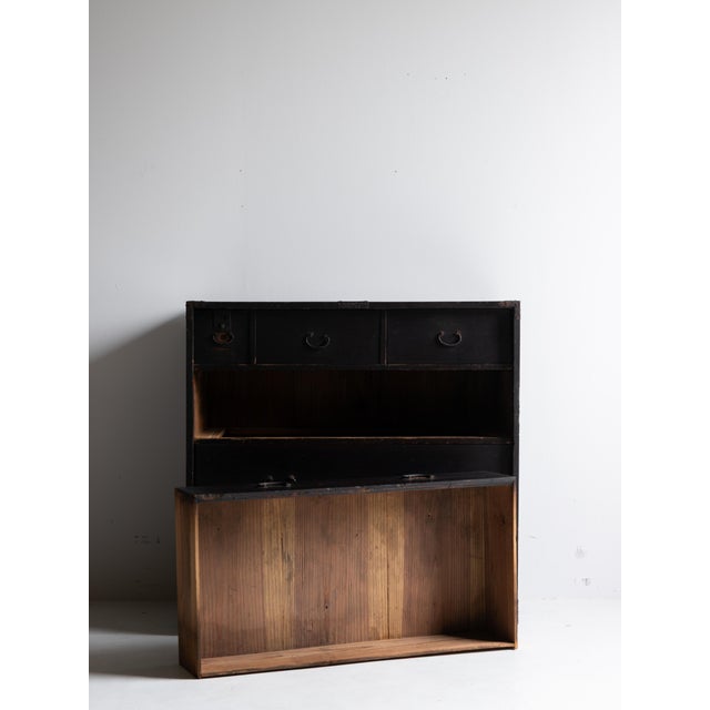 Japanese Antique Drawer 1860s-1920s / Tansu Wabi Sabi For Sale - Image 6 of 16