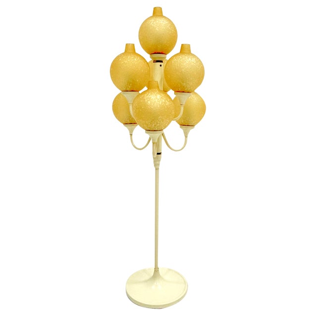 Space Age Tulip Table Lamp, 1960s For Sale