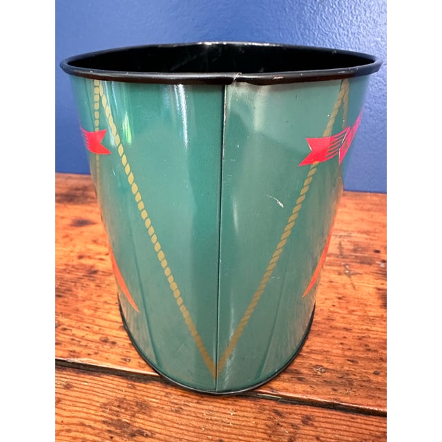 1970’s Federal Style Metal Container For Sale - Image 4 of 11