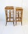 Wicker Bamboo Pedestal Column Stand For Sale - Image 10 of 13