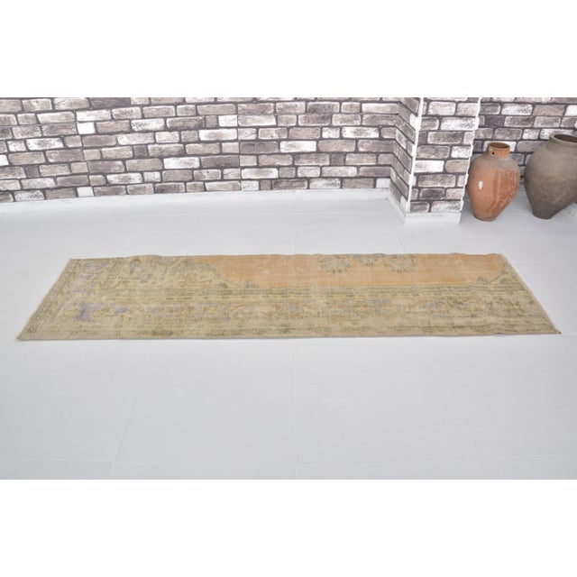 Handmade wool carpet in Turkish Anatolia , Vintage Oushak Rug,Turkish Vintage Anatolian Rug, Handmade wool Rug . One Of...
