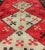 Textile Vintage Turkish Tulu Rug With Bold Crimson Field and Cream Diamond Medallions For Sale - Image 7 of 13