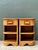 Wood Vintage Stacked Rattan Nightstands After Frankl For Sale - Image 7 of 18
