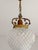 Hollywood Regency Pineapple Pendant Light, 1980s For Sale - Image 6 of 8