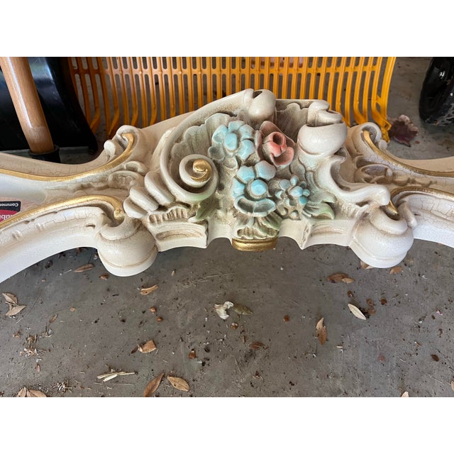 1960s Italian Rococo Console Table Baroque Revival For Sale In Washington DC - Image 6 of 11