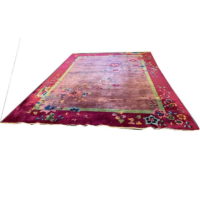 Art Deco Chinese rugs, also known as Chinese Deco or Nichols rugs, are a fascinating fusion of Eastern tradition and...
