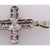 14 Karat White Gold and Diamond Cross Pendant 1.00 Total Diamond Weight For Sale In New York - Image 6 of 6