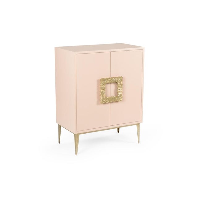 Contemporary Wildwood Maddox Cabinet - Pink For Sale - Image 3 of 3