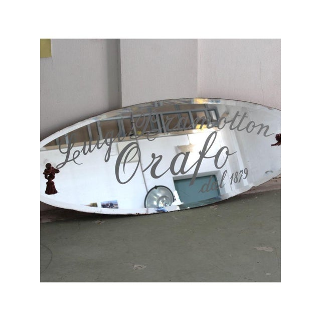 Goldsmith Mirror Sign from Luigi Pramotton, 1950s For Sale - Image 11 of 13