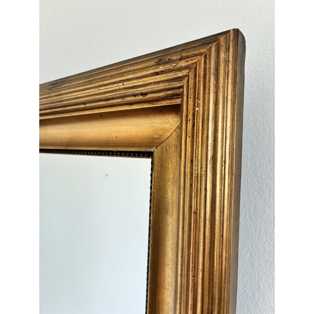Neoclassical Pair of Antique Danish Giltwood Wall Mirrors, Late 19th Century For Sale - Image 3 of 14