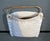 Contemporary 1990s Signed Handmade Studio Pottery Wall Pocket With Leather Strap For Sale - Image 3 of 8