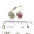 Natural Sapphire Bypass Ring 7 14k W Gold 0.74 TCW Certified For Sale - Image 11 of 15