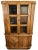 Vintage Split Reed Rattan China Cabinet For Sale - Image 17 of 17