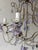 Glass French Rare Lavender Purple Crystal Prisms Murano Beaded Chandelier Lilac 1930 For Sale - Image 7 of 9