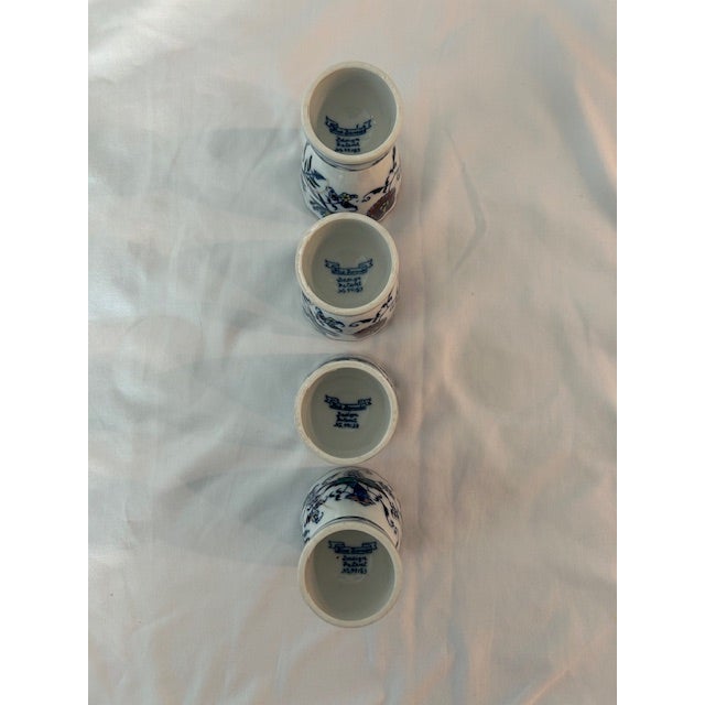 1950s 1950s 72 Pieces of Vintage, Blue Danube, Mascot China, Mid Century Modern For Sale - Image 5 of 18