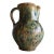 19th Century French Jaspe Glazed Pitcher For Sale