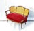 Louis XV Style Mahogany and Cane Lounge Chair For Sale - Image 11 of 14