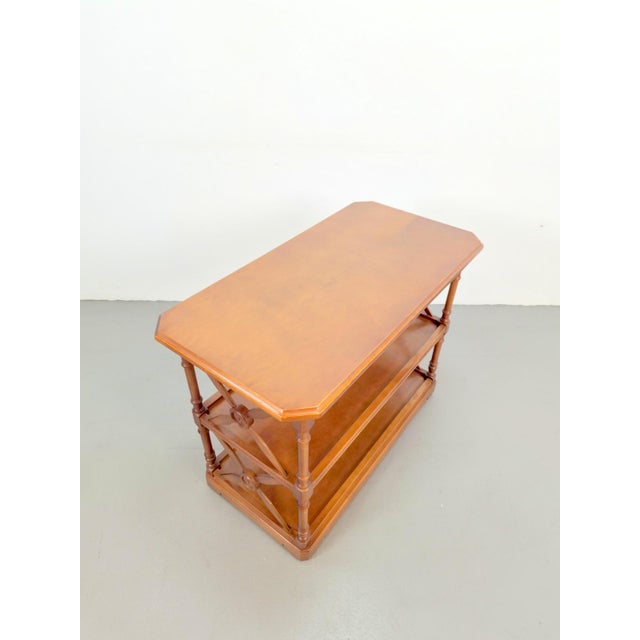 Victorian 3-Tier Bookshelf from López Morton, 1980 For Sale - Image 10 of 12