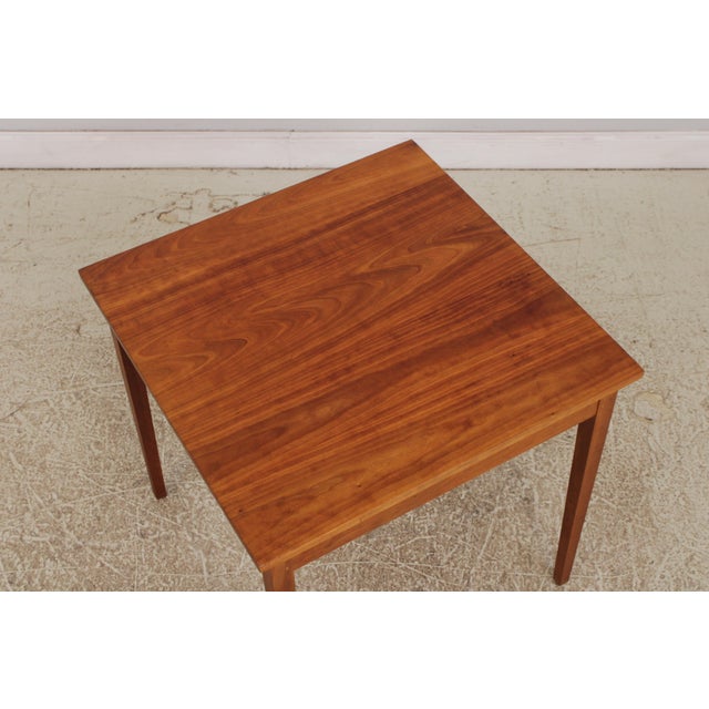 Thomas Moser Square Cherry Game or Dinette Table For Sale In Philadelphia - Image 6 of 16
