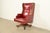 Romweber Viking Oak and Leather High Back Executive Swivel Desk Chair, Circa 1960s For Sale - Image 14 of 14