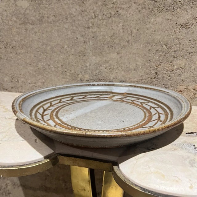 Roberts & Shaw Art Pottery Glazed Stoneware Platter For Sale - Image 4 of 7