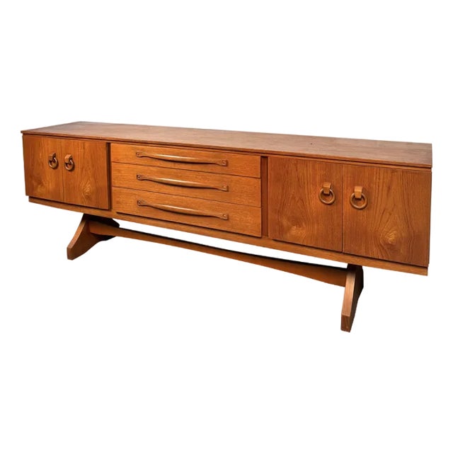Mid 20th Century Vintage Teak Sideboard by Beautility For Sale