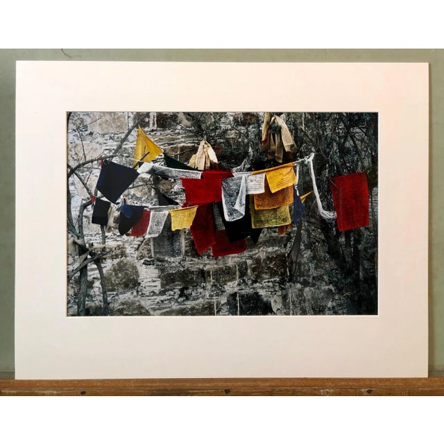 Mark Abrahamson, Vintage Photograph Cibachrome Tibetan Prayer Flags Colorful Vibrant Photo Print, 1986 For Sale - Image 10 of 11