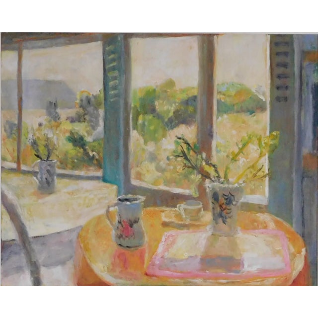 Early Spring Day. Contemporary Still Life Painting by Alice Mumford For Sale