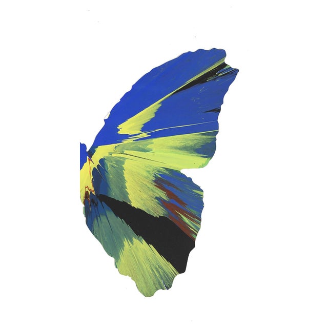 Damien Hirst, Butterfly, 2009, Acrylic Painting on Paper For Sale - Image 4 of 8