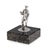 Antique 20th Century English Silver Fisherman Statue on Granite Base, 1902 For Sale - Image 14 of 14