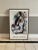Rare vintage Joan Miró Tel Aviv Museum of Art exhibition poster of Man and Woman, Circa 1966. Encased in original black...