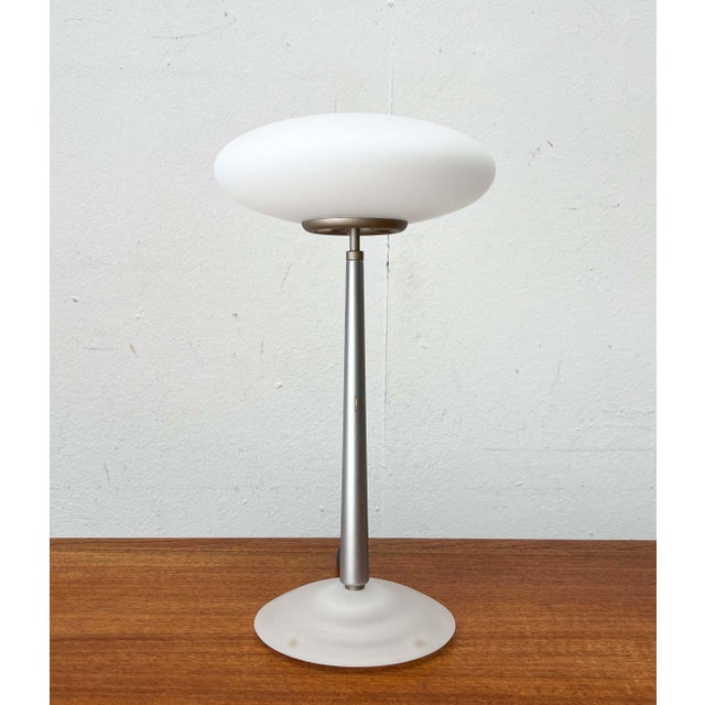 Postmodern Italian Silver Pao T1 Table Lamp by Matteo Thun for Arteluce, 1990s, Set of 2 For Sale - Image 18 of 18